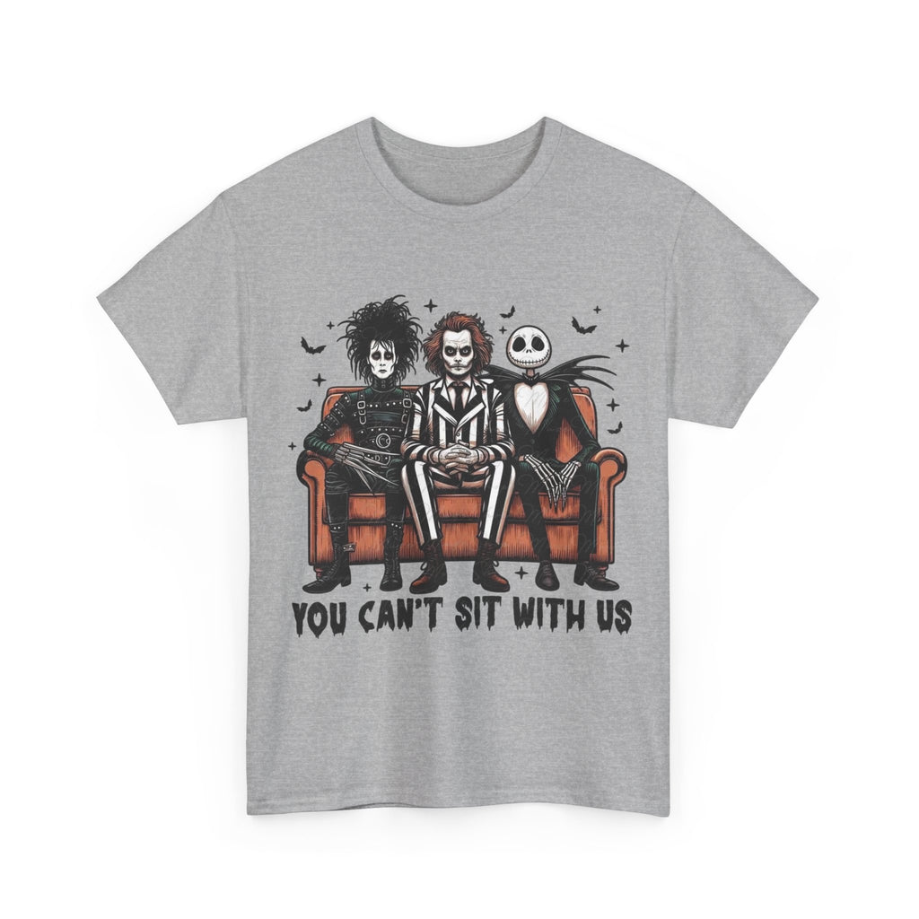 Johnny Depp Graphic Tee — 'You Can't Sit With Us' Halloween Horror Trio T-Shirt