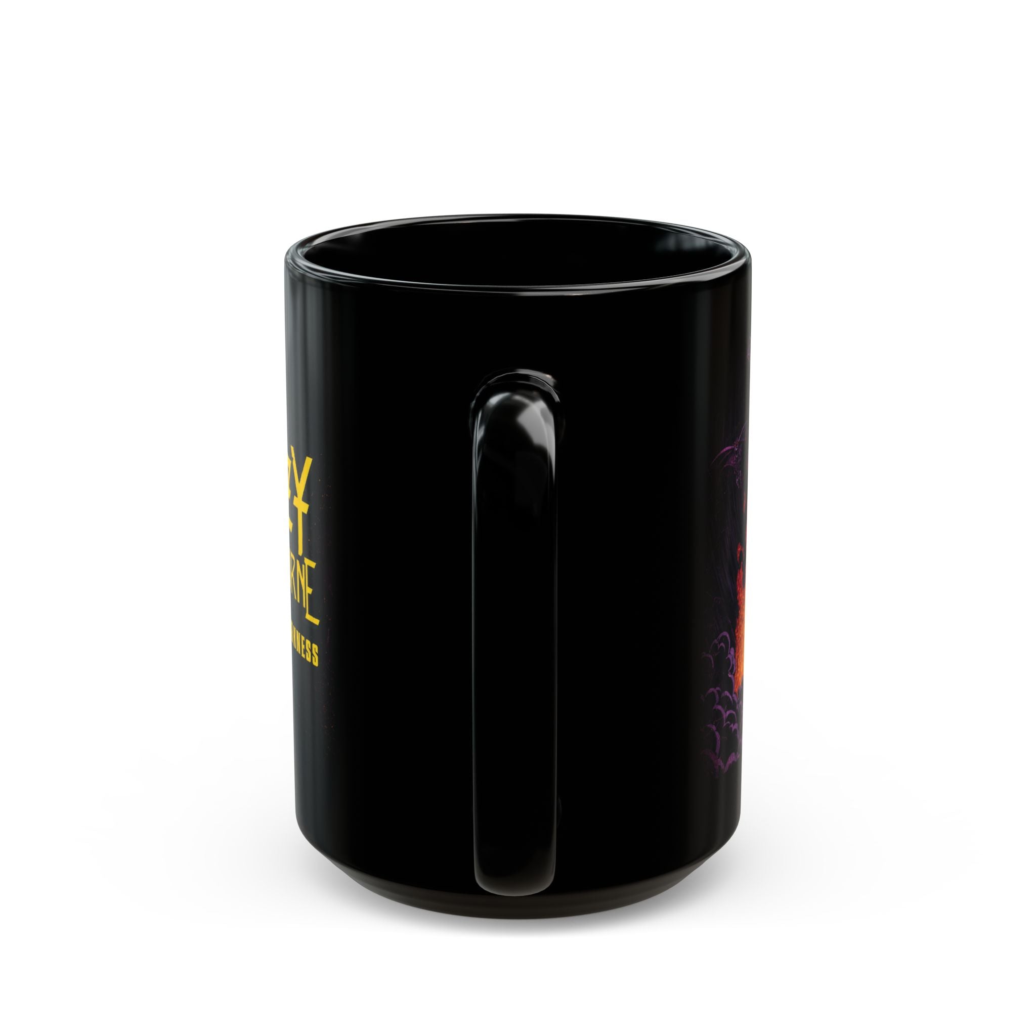 Ozzy Osbourne "Prince of Darkness" Black Mug — Rock Band Coffee Cup