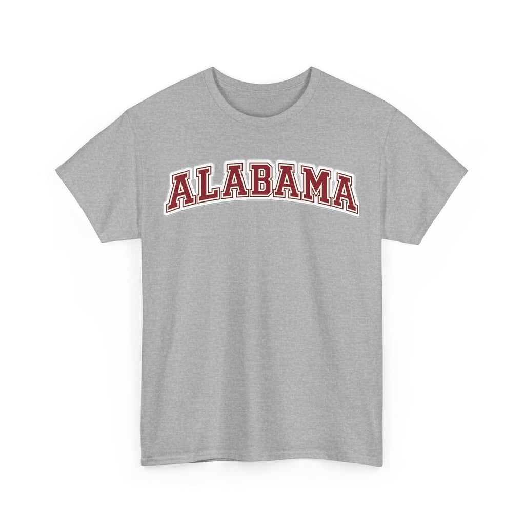 Alabama Arch Logo Tee – Crimson College Pride T‑Shirt