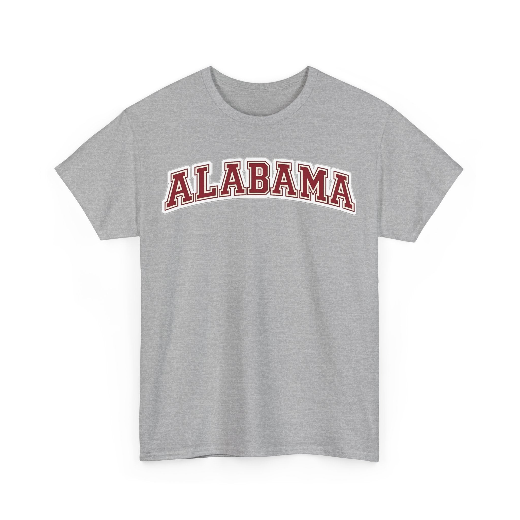 Alabama Arch Logo Tee – Crimson College Pride T‑Shirt