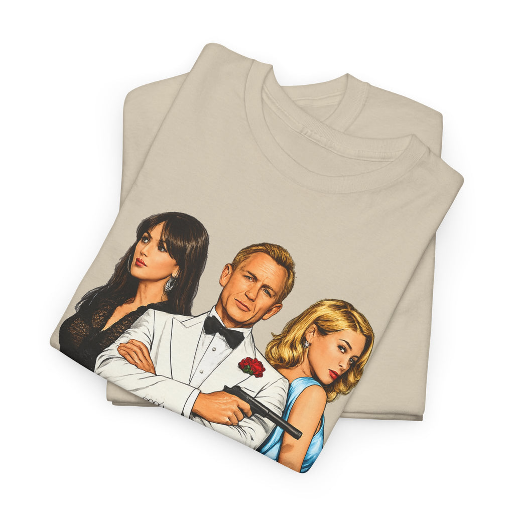 James Bond Spectre Movie Poster Tee — Retro James Bond Style Graphic T-Shirt