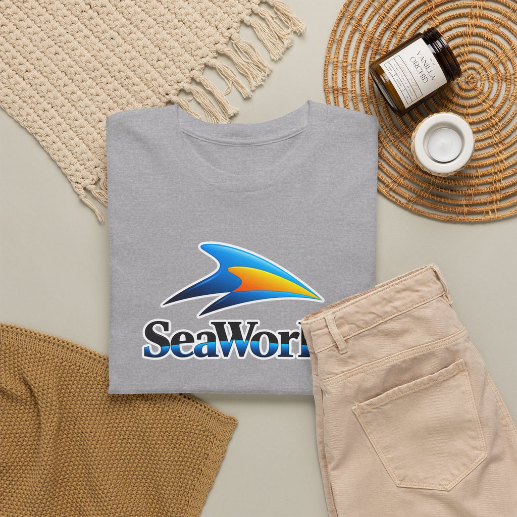 SeaWorld Logo T-Shirt — Classic Ocean Theme Tee