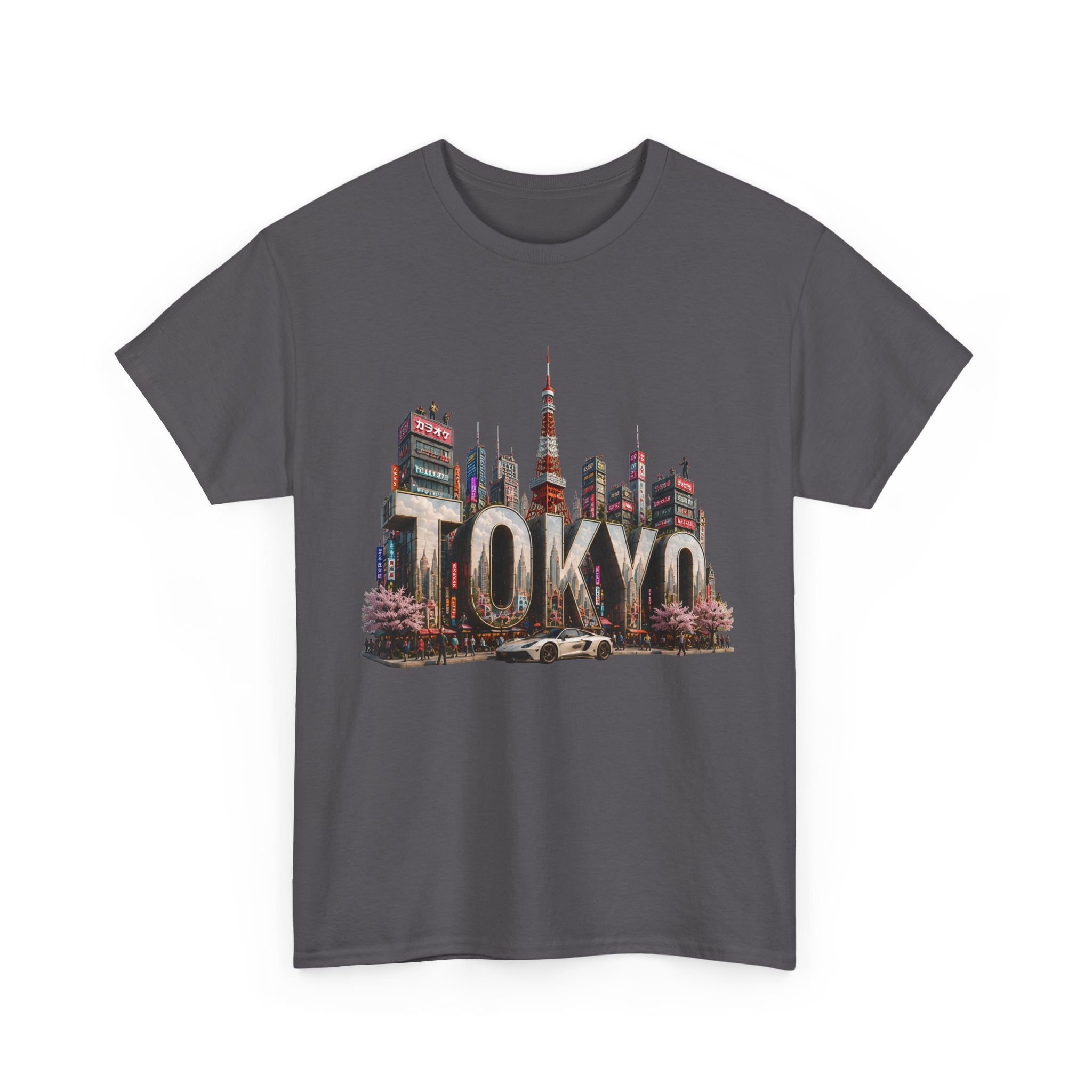 Tokyo Skyline T-Shirt — Vintage Cityscape Graphic Tee