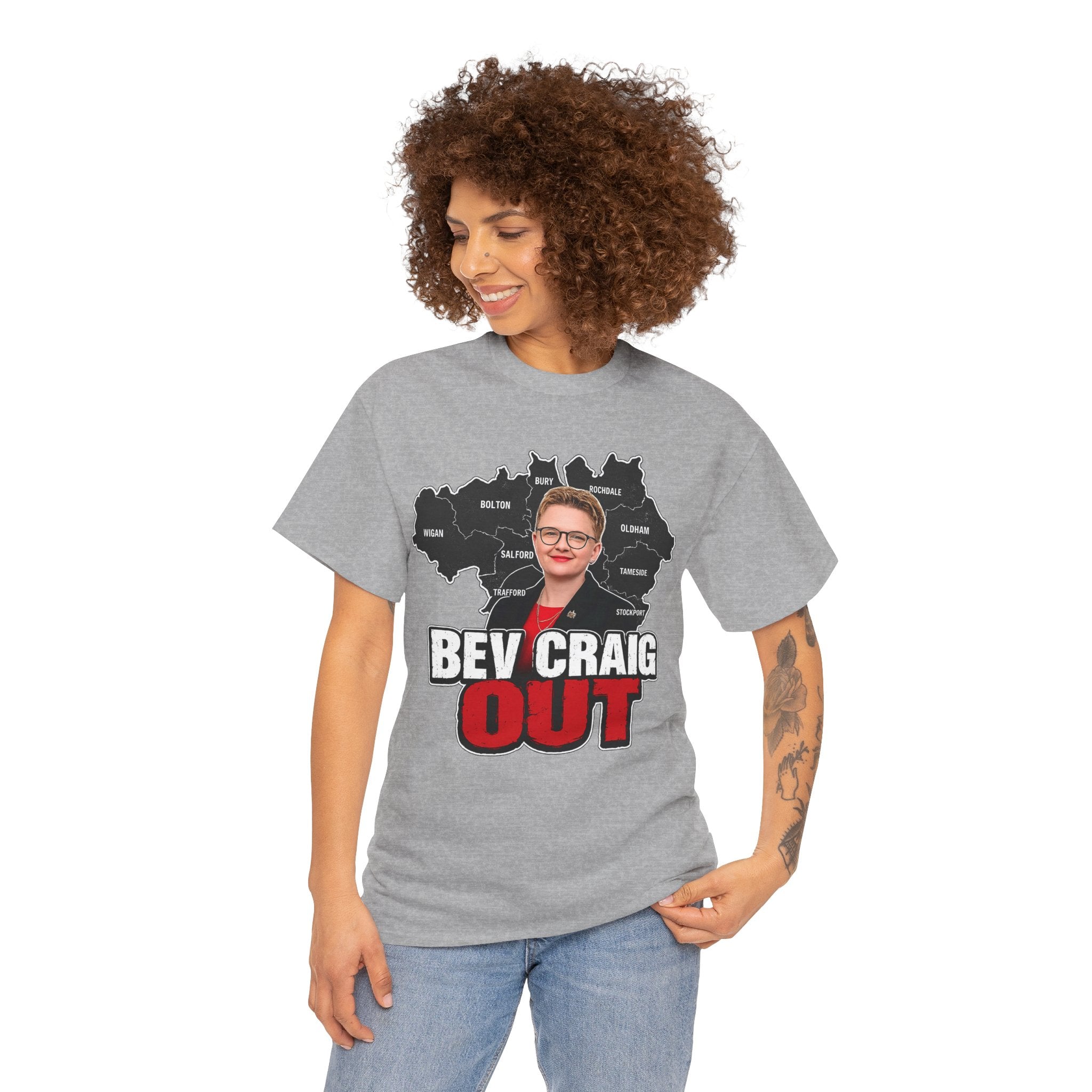 Bev Craig Out Greater Manchester Mayor Tee / T-Shirt