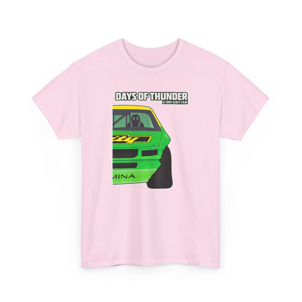 Days of Thunder Racing Car T‑Shirt — Retro Green Muscle Car Tee