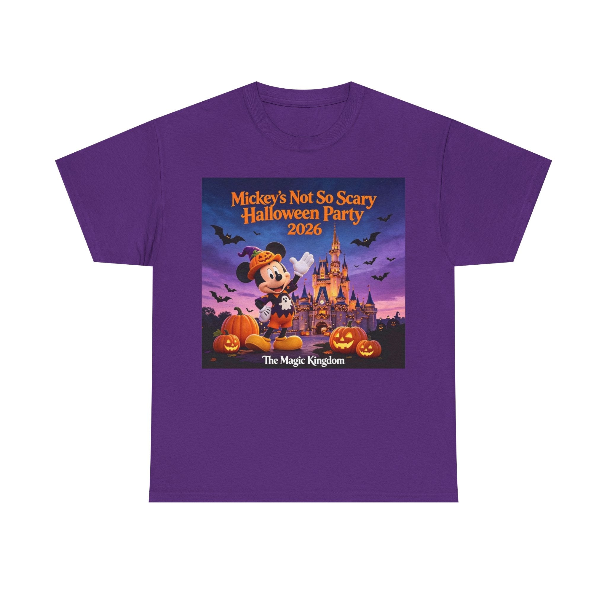 Halloween Party T‑Shirt — "Not So Scary" 2026 Magic Kingdom Tee