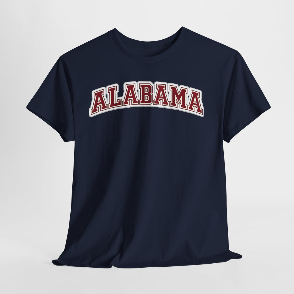 Alabama Arch Logo Tee – Crimson College Pride T‑Shirt