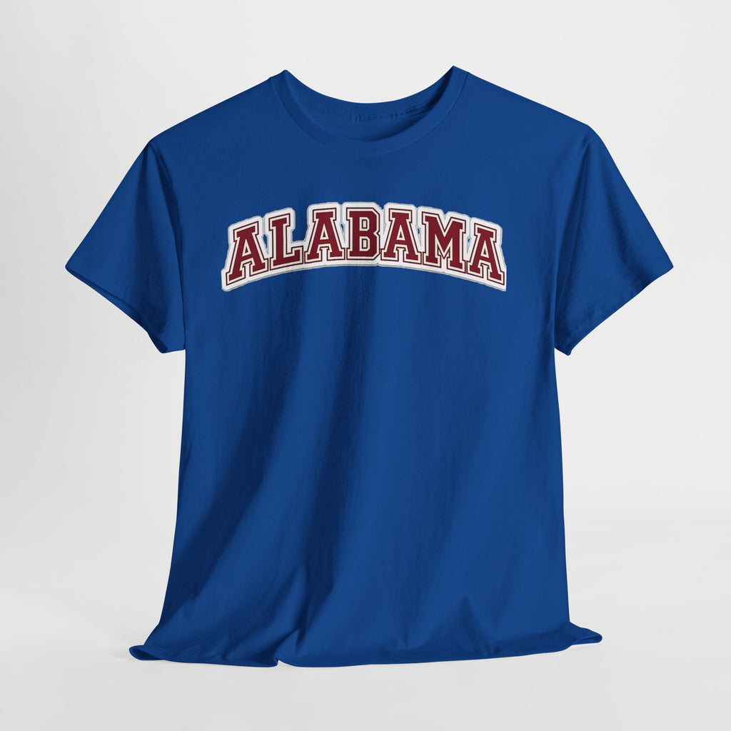 Alabama Arch Logo Tee – Crimson College Pride T‑Shirt