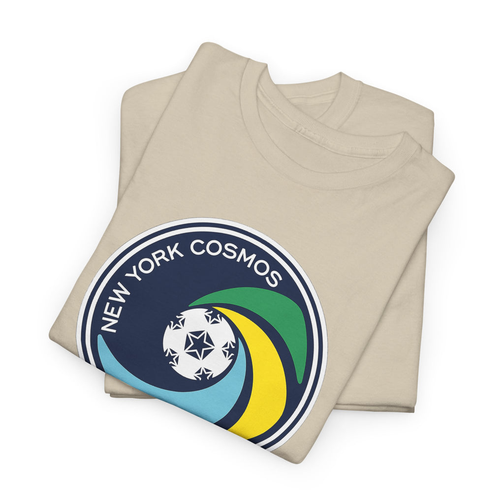 New York Cosmos Retro Logo Cotton T‑Shirt — Vintage Soccer Tee