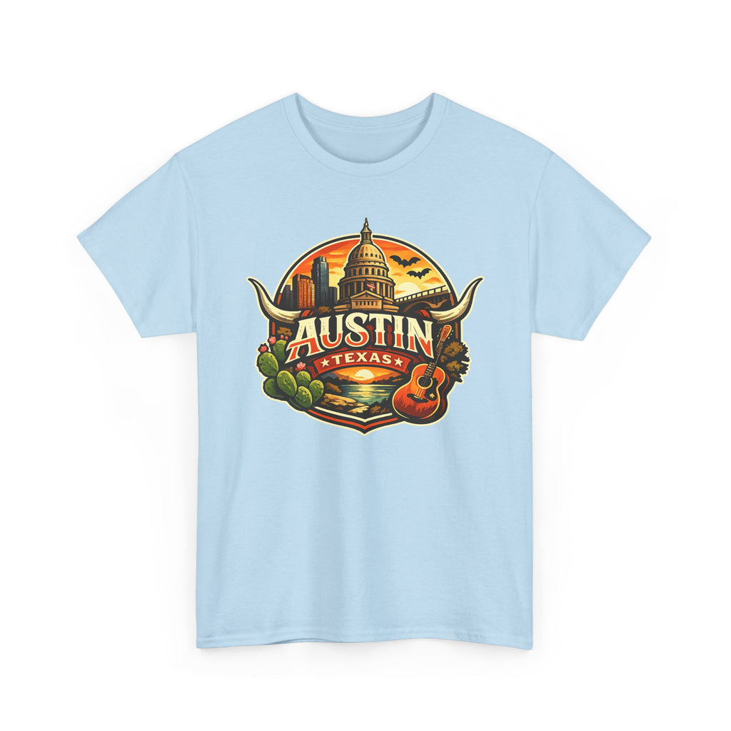 Austin Texas Vintage Travel T-Shirt