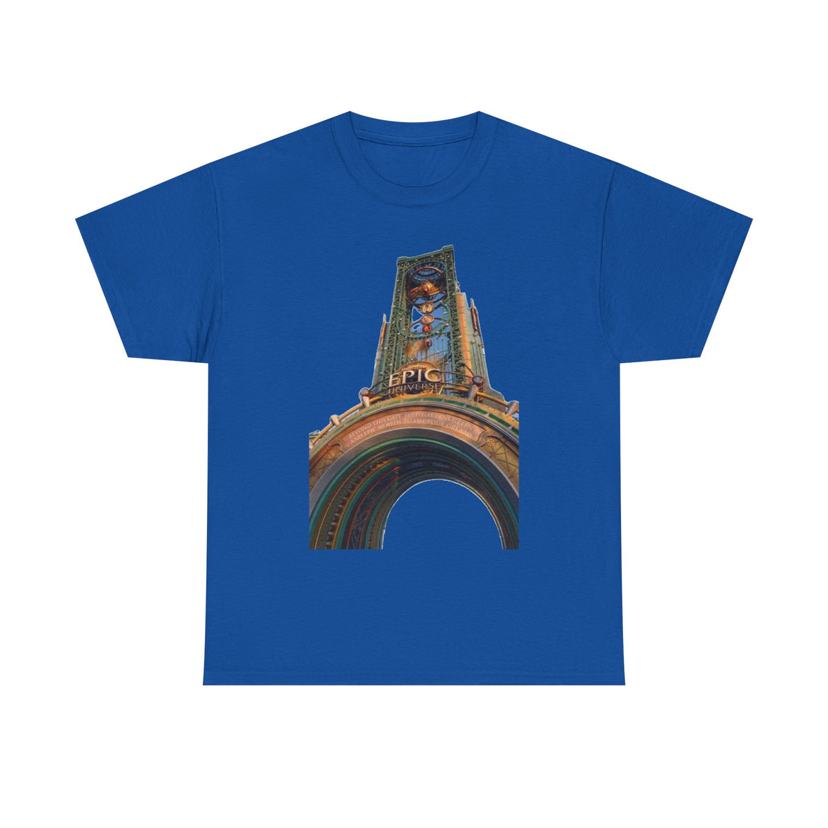 Epci Universe Vintage Theater Arch Graphic Tee — 'Epic' Retro Marquee T-Shirt