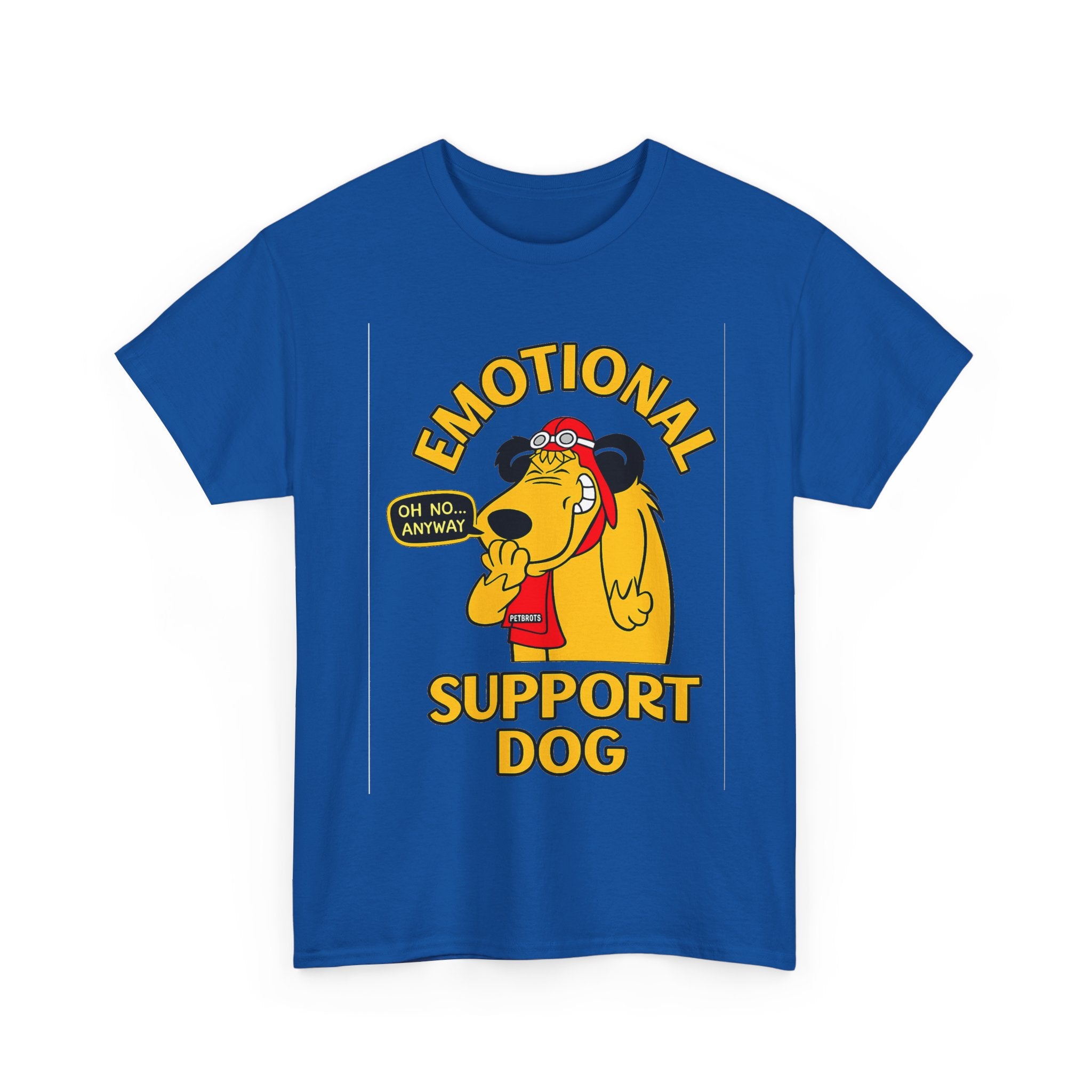 Emotional Support Dog T-Shirt — Cute Cartoon Comfort Pup Tee