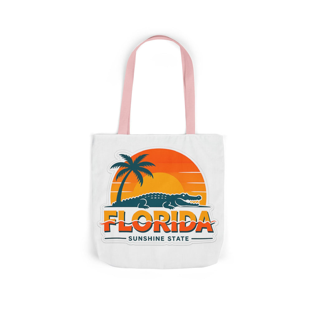 Florida Sunshine State Canvas Tote