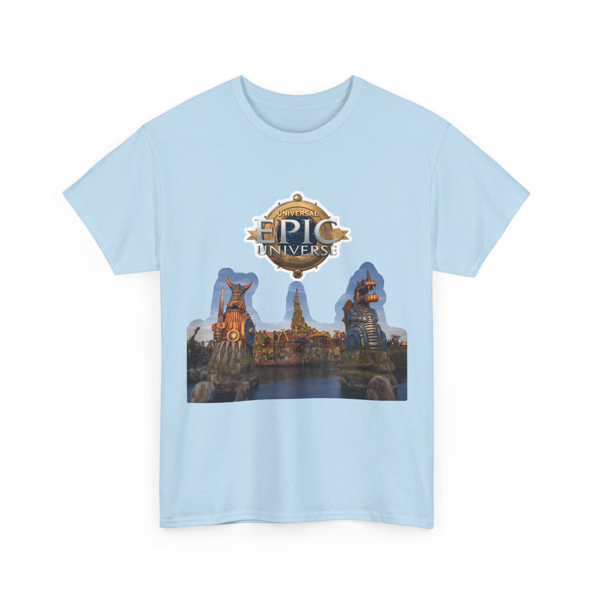 Epic Universe Theme Park T‑Shirt — Iconic Entrance Graphic Tee