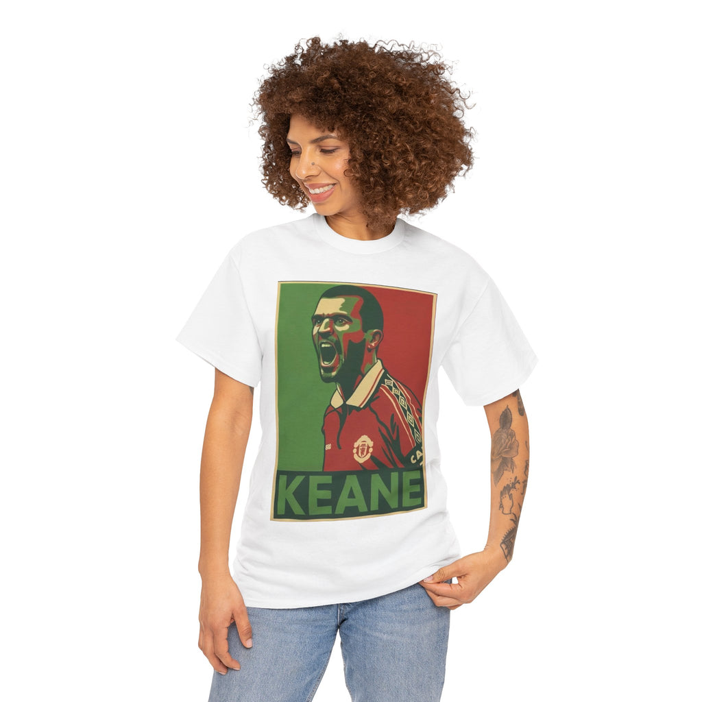 Roy Keane Manchester United Legend Retro Football Tee