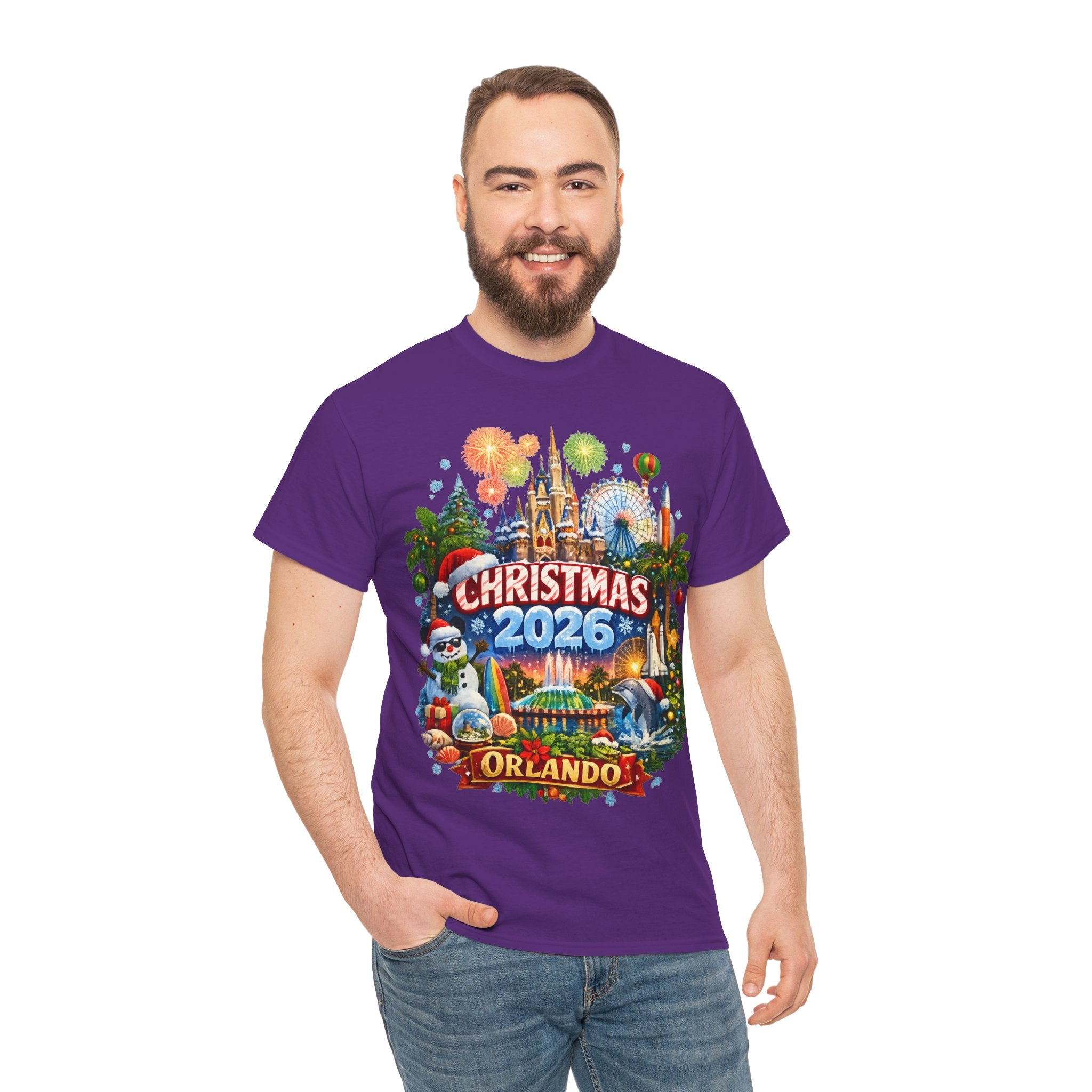 Christmas 2026 Orlando T-Shirt — Holiday Theme Park Souvenir Tee