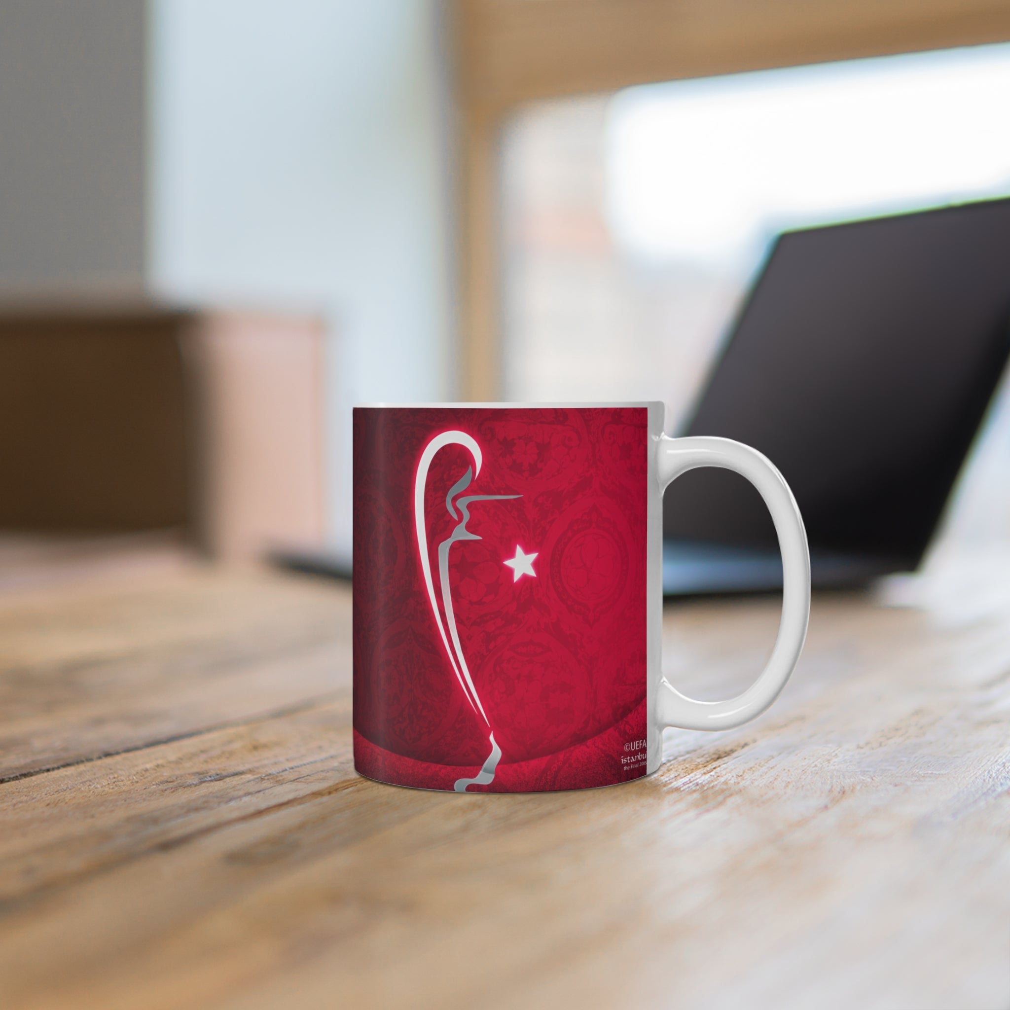 2005 Champions League Final Programme Cover Inspired Mug — AC Milan vs Liverpool 11oz/15oz Ceramic
