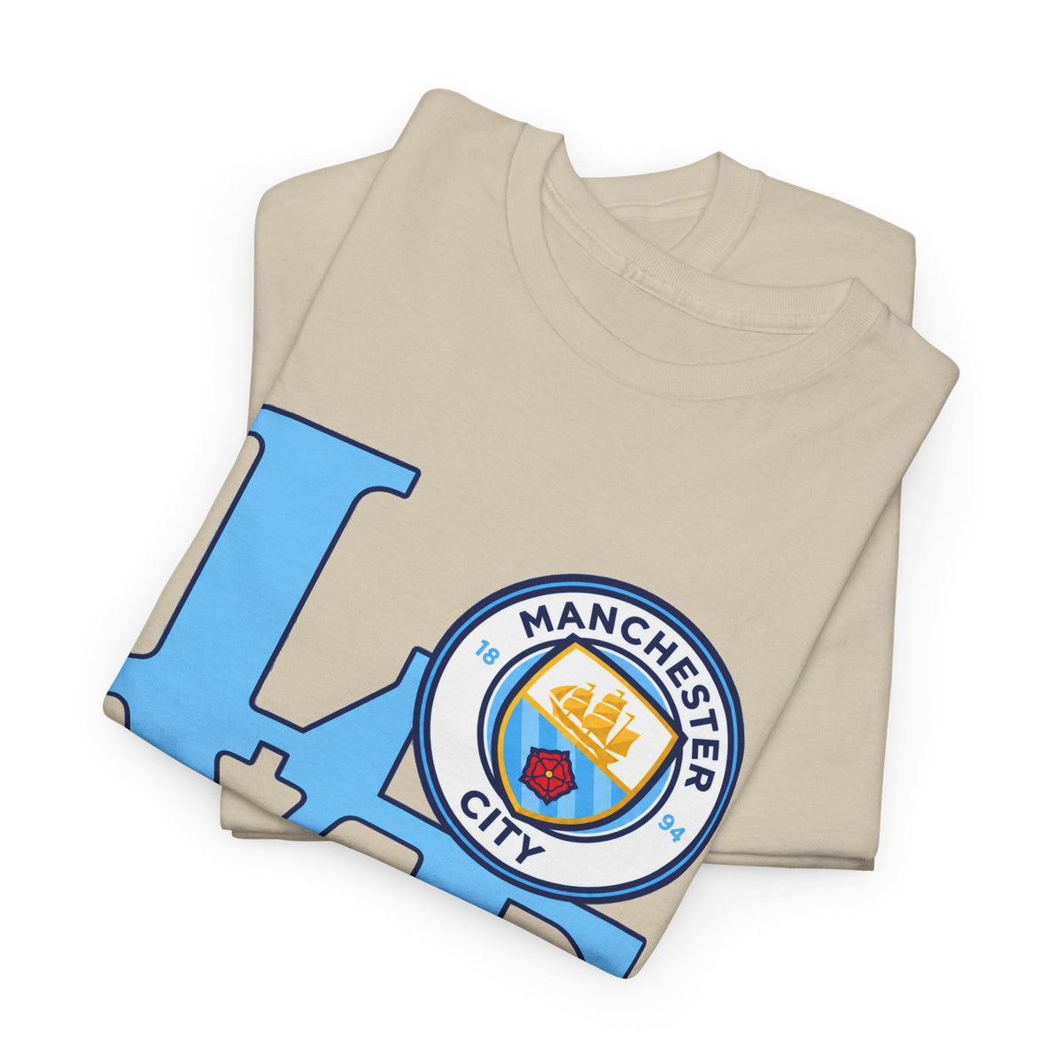 Manchester City LOVE Cotton T-Shirt