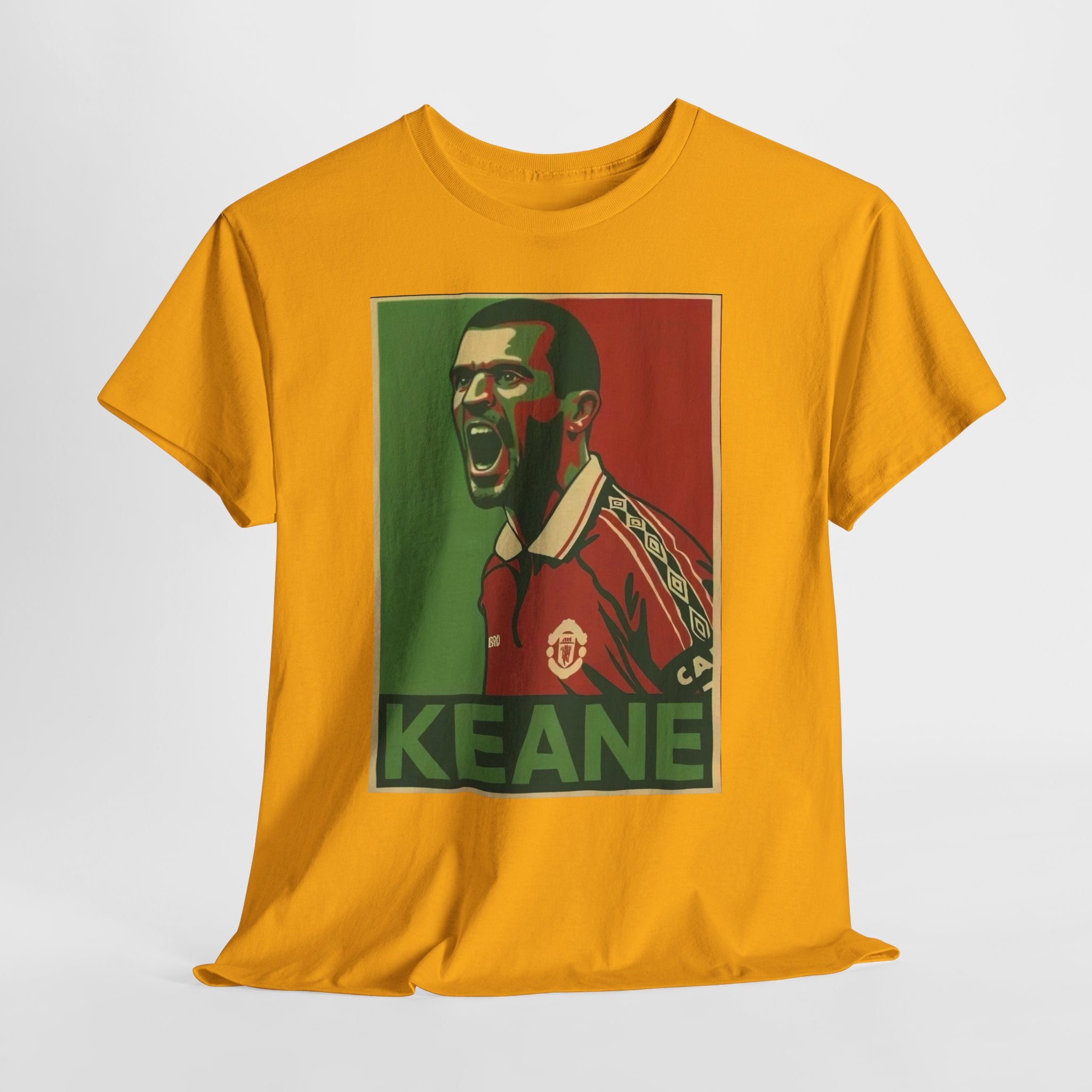 Roy Keane Manchester United Legend Retro Football Tee