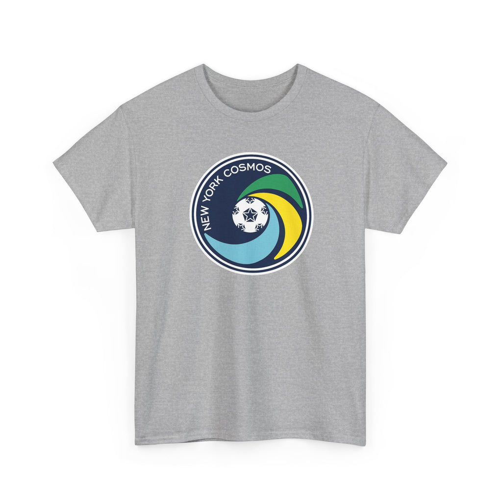 New York Cosmos Retro Logo Cotton T‑Shirt — Vintage Soccer Tee