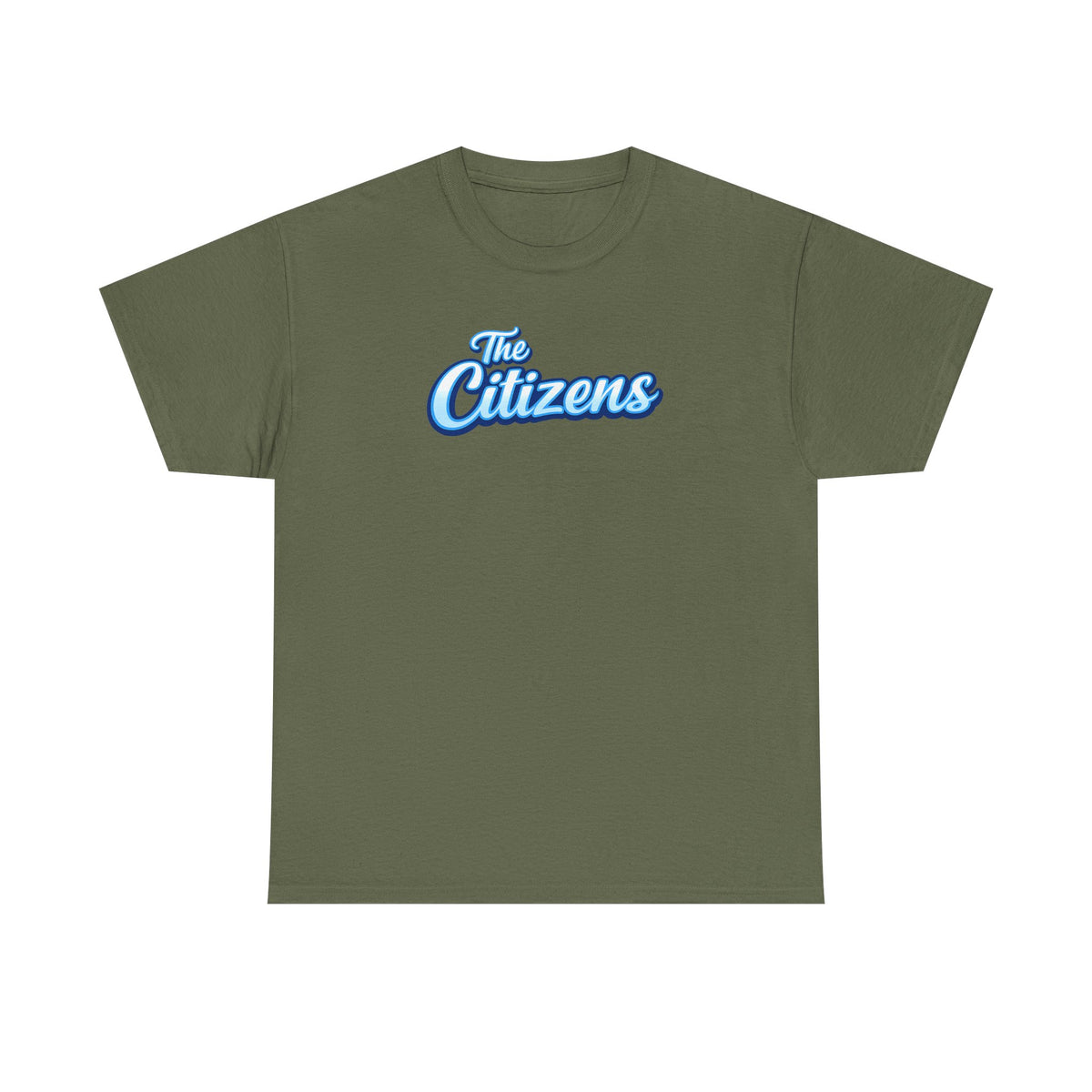 The Citizens Graphic Tee — Retro Script Logo T-Shirt
