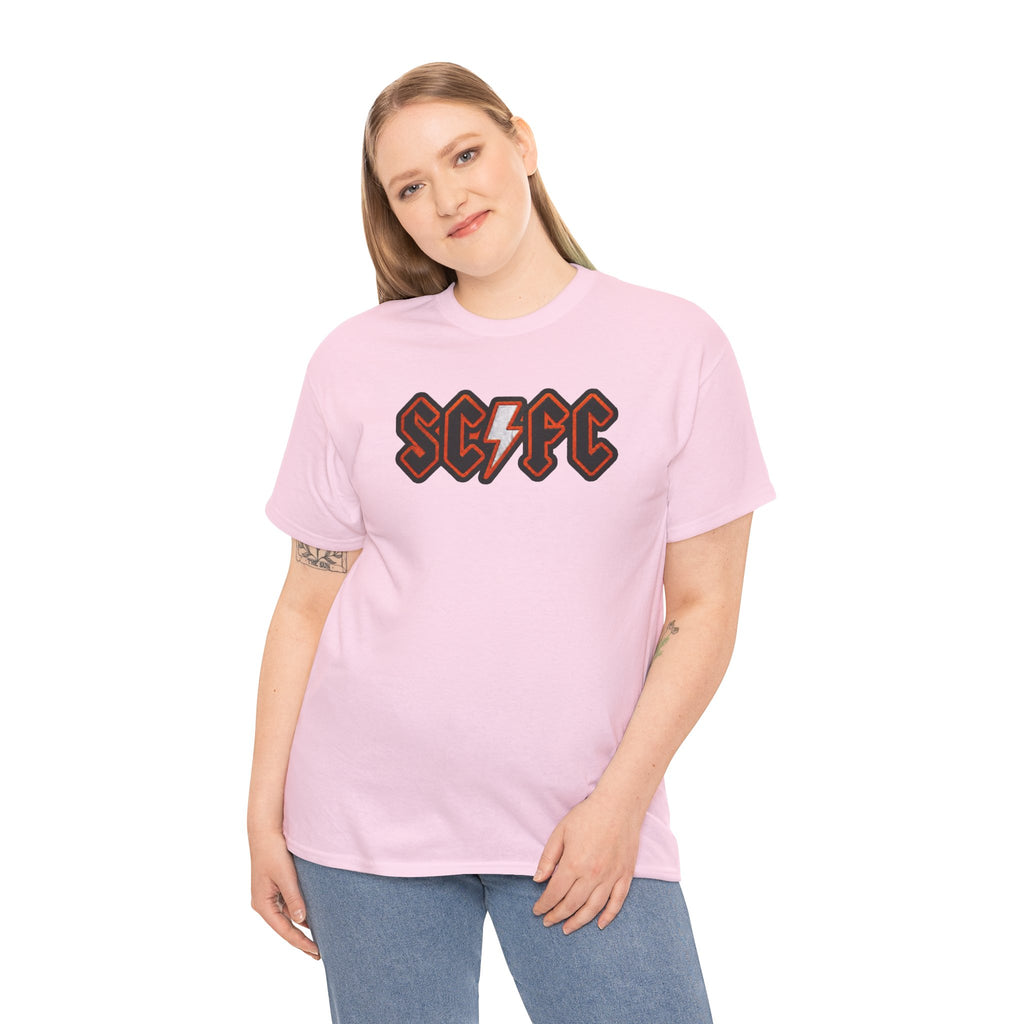 Salford City Inspired Logo T-Shirt — Retro Gothic Band-Style Tee