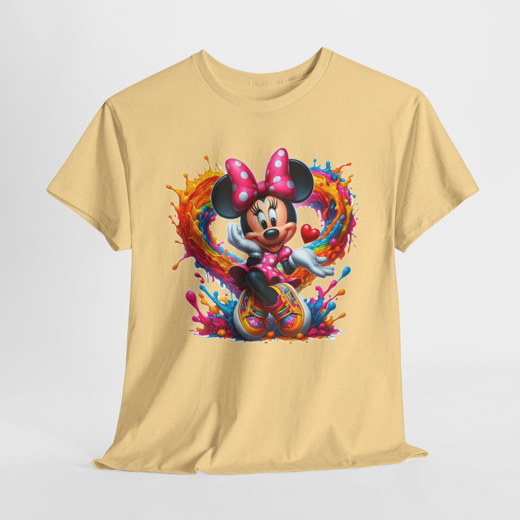 Minnie Mouse Unofficial Color Splash T‑Shirt