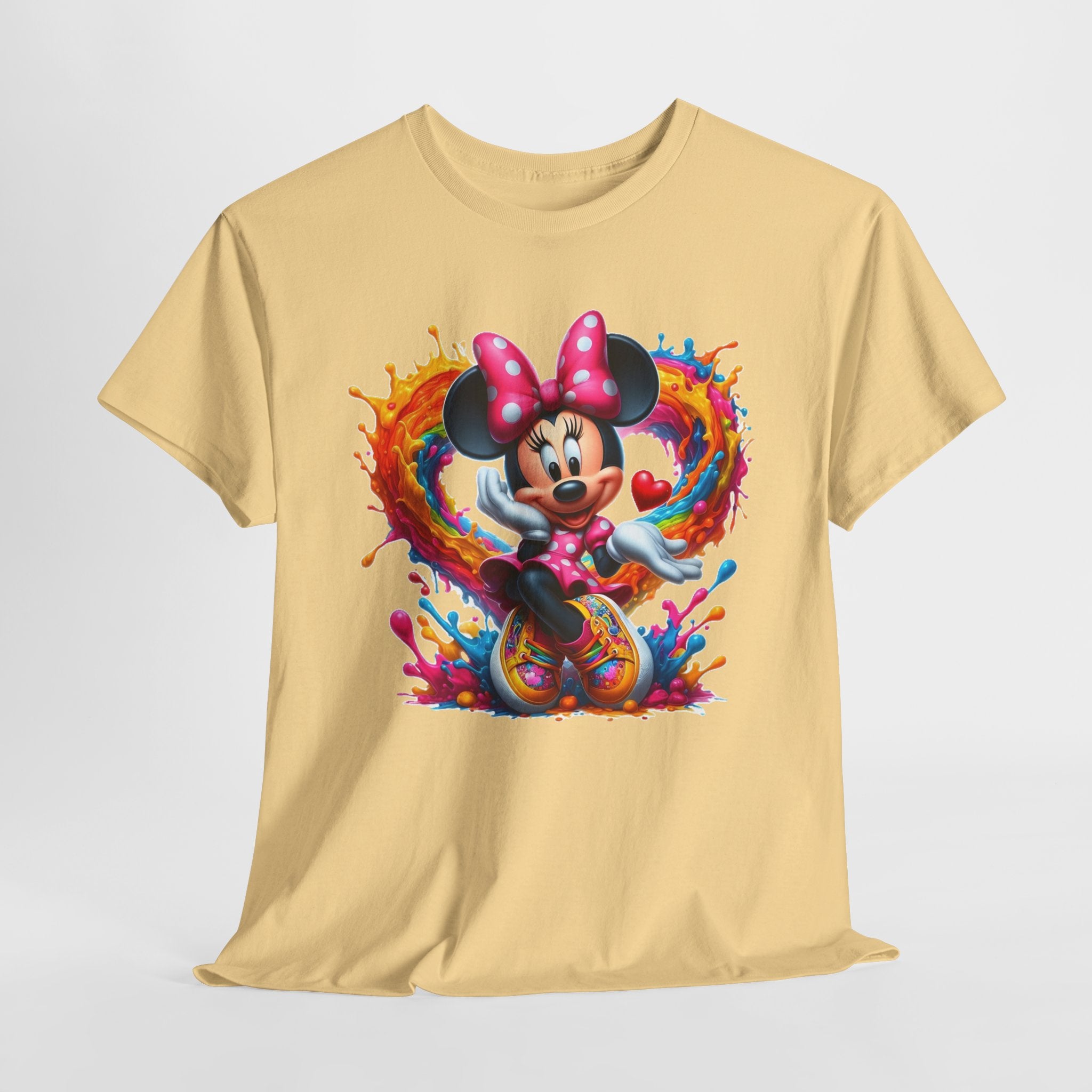 Minnie Mouse Unofficial Color Splash T‑Shirt