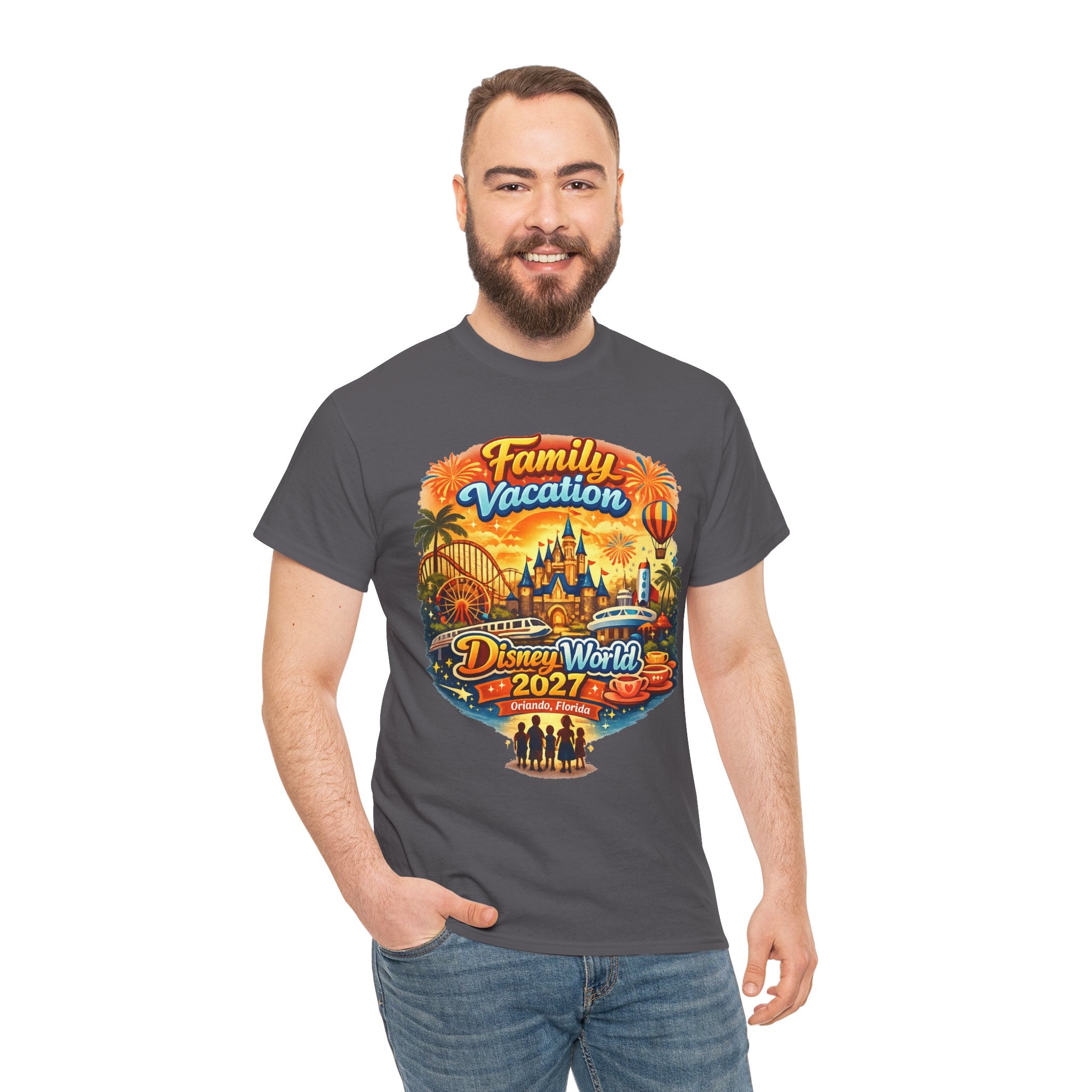 Family Vacation 2027 Tee — Theme Park Souvenir Shirt