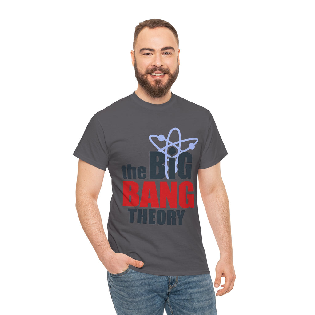 Big Bang Theory Unofficial Logo Tee — Retro Sci‑Fi TV Show T‑Shirt