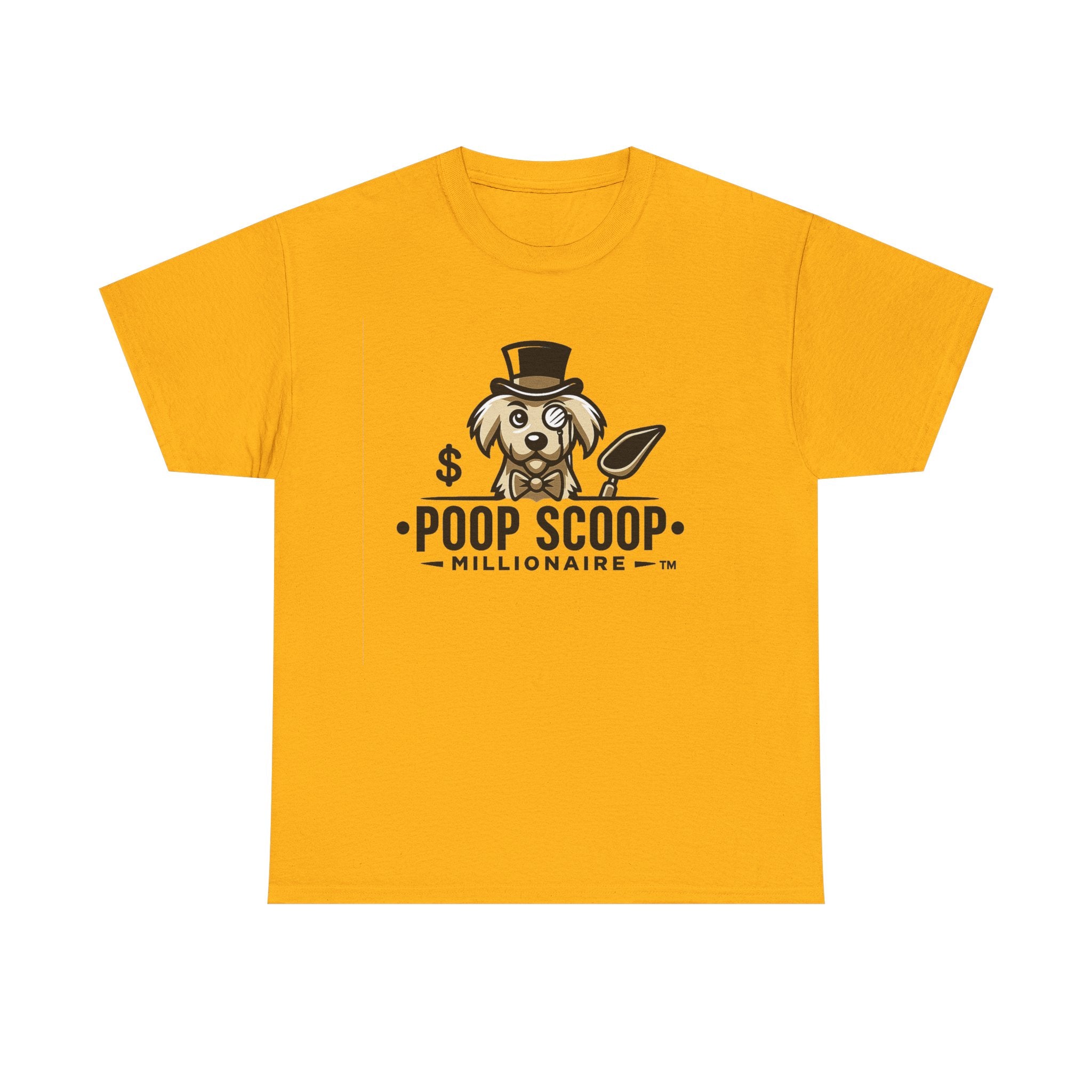 Poop Scoop Millionaire T-Shirt — Funny Dog Poop Scooping Tee