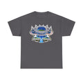 Manchester City Etihad Stadium Illustration T-Shirt — Retro Soccer Arena Graphic Tee