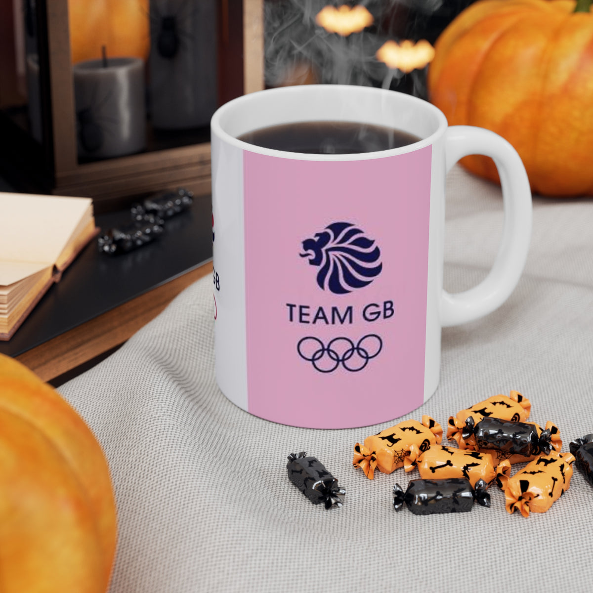 Team GB Olympic Ceramic Coffee Mug – 11oz & 15oz Patriotic Gift