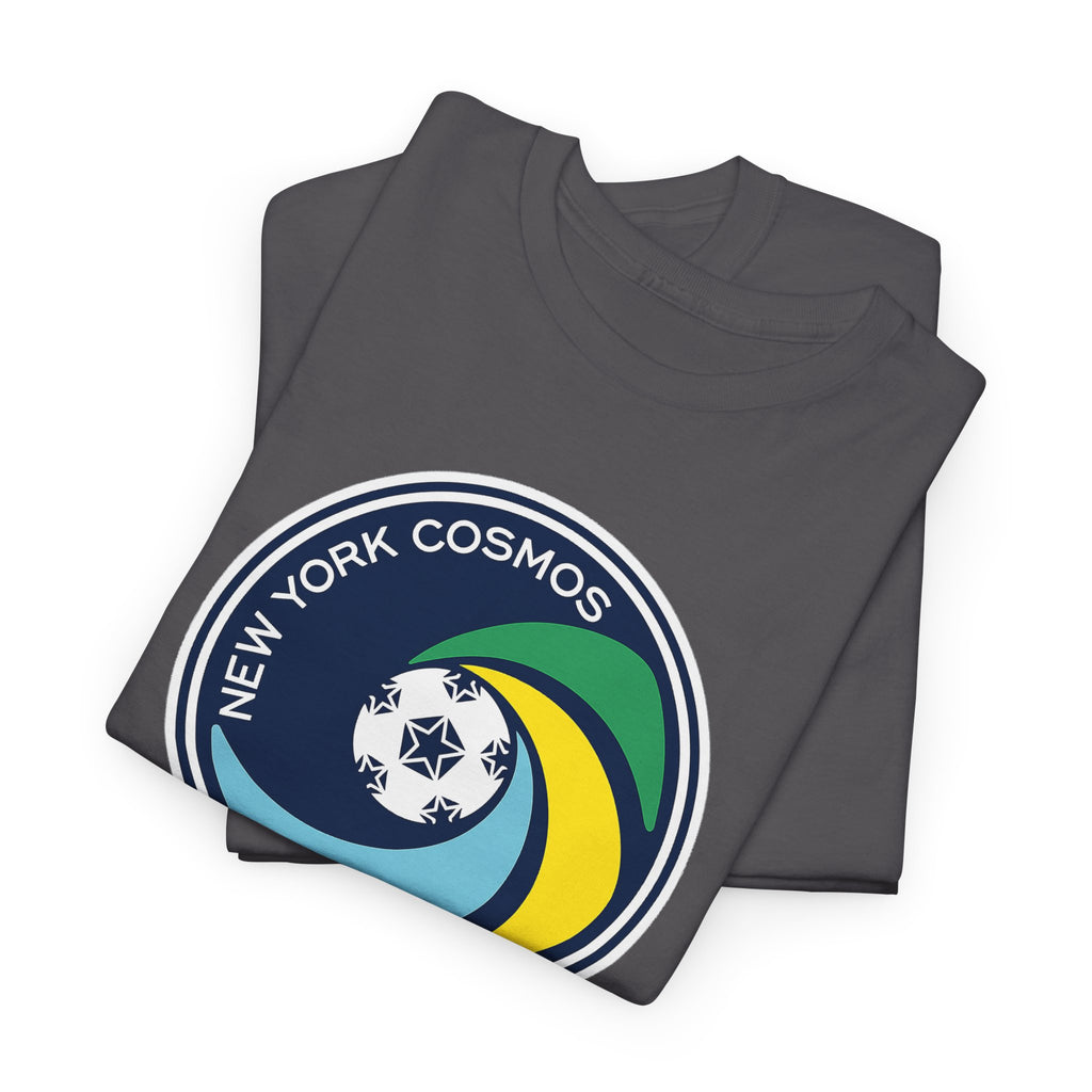 New York Cosmos Retro Logo Cotton T‑Shirt — Vintage Soccer Tee