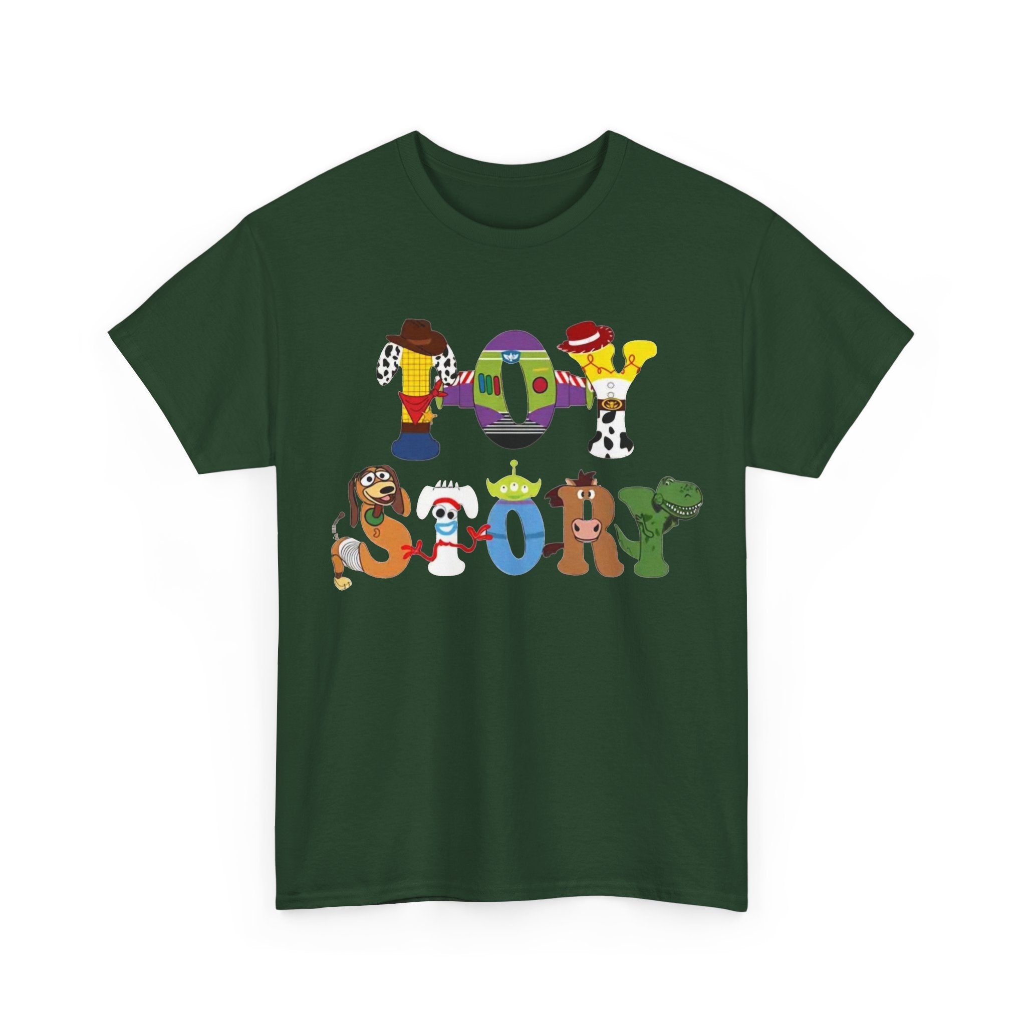 Toy Story Character Name Tee — "Toy Story" Graphic T-Shirt