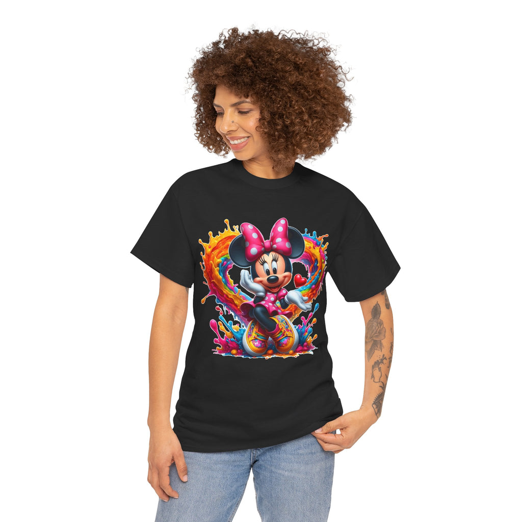Minnie Mouse Unofficial Color Splash T‑Shirt