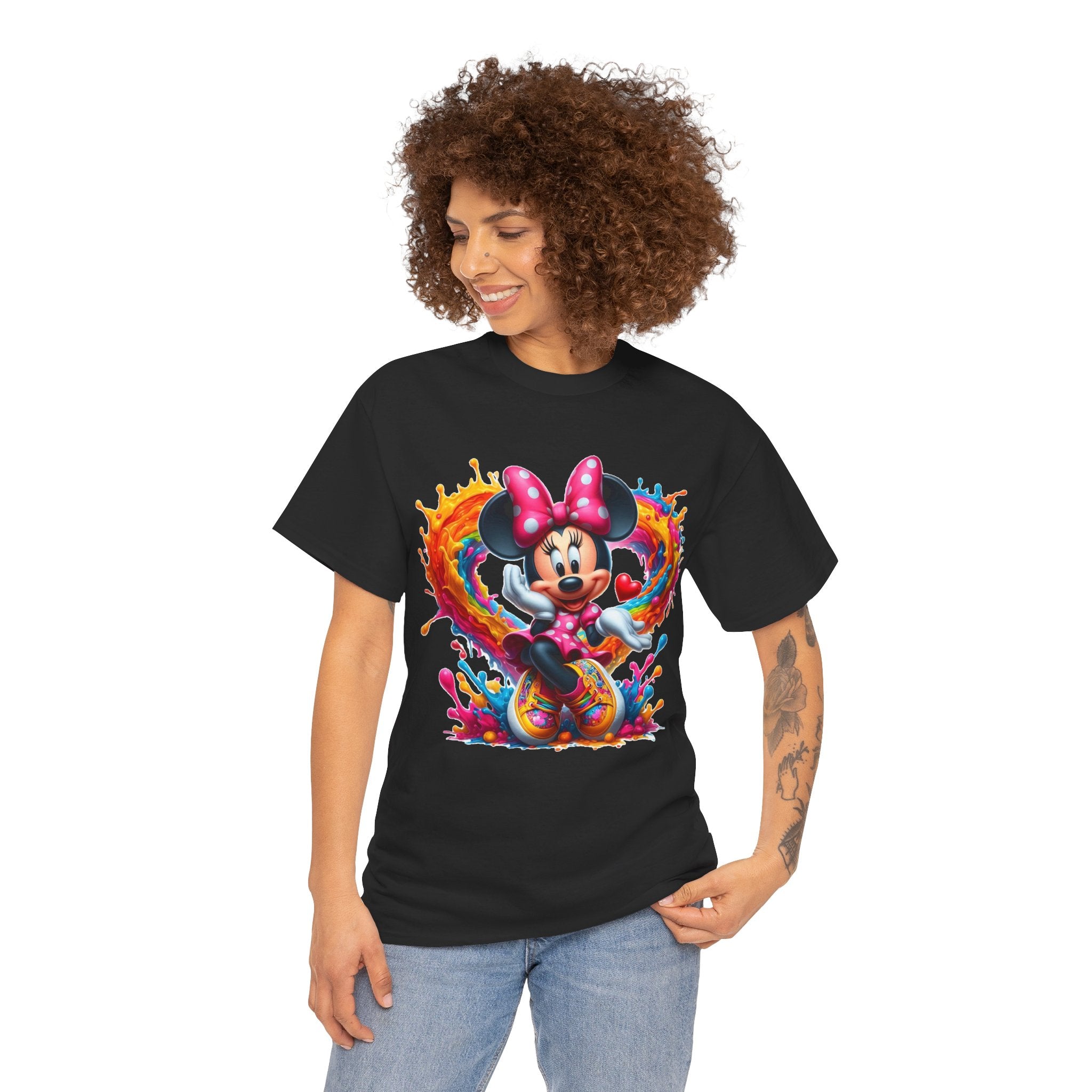 Minnie Mouse Unofficial Color Splash T‑Shirt
