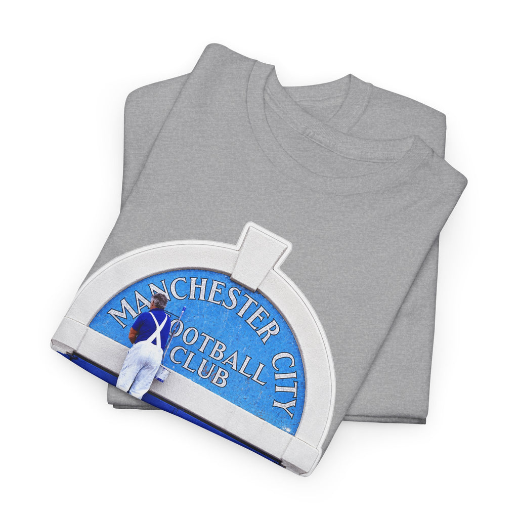 Manchester City Maine Road Inspired Cotton T-Shirt