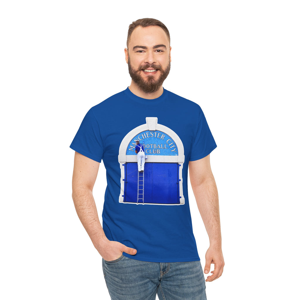 Manchester City Maine Road Inspired Cotton T-Shirt