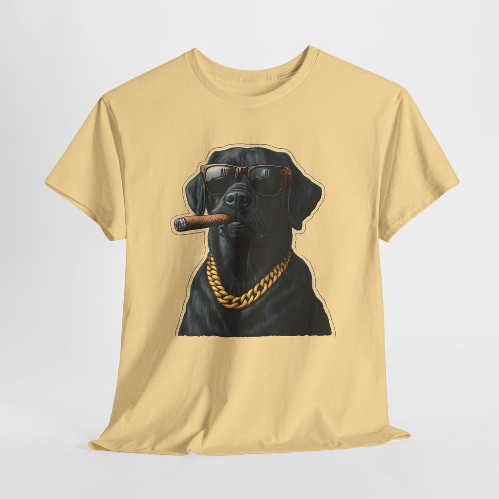 Cool Rottweiler Smoking Cigar Graphic Tee — Dog Lover Streetwear