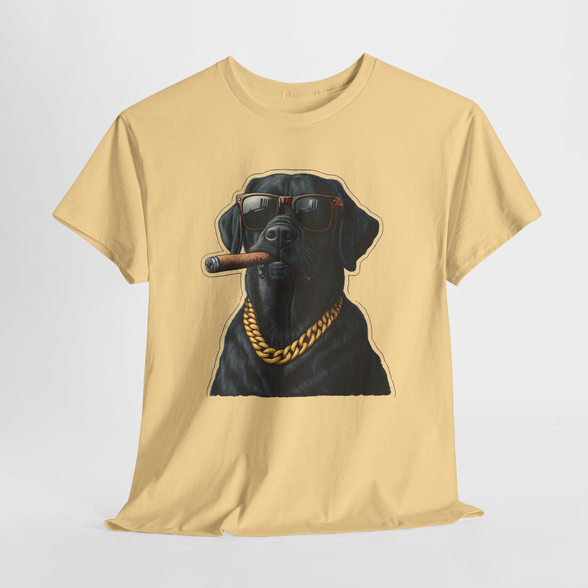 Cool Rottweiler Smoking Cigar Graphic Tee — Dog Lover Streetwear