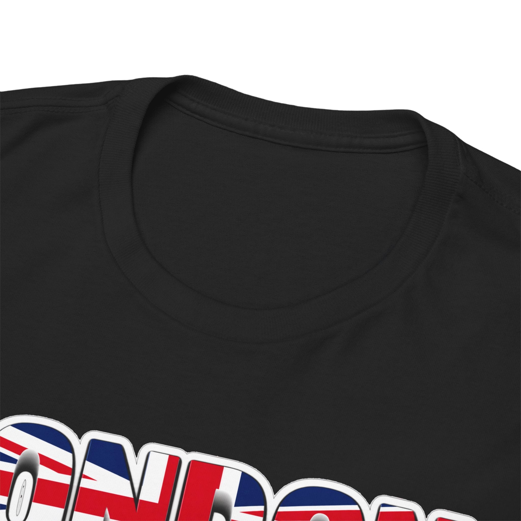 London Union Jack Graphic Tee — Bold UK Travel T-Shirt
