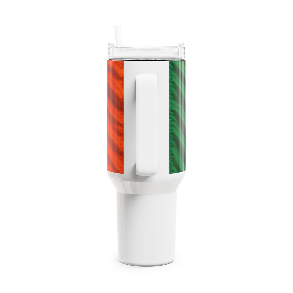Ireland Football 40oz Tumbler - Shamrock Flag Travel Mug