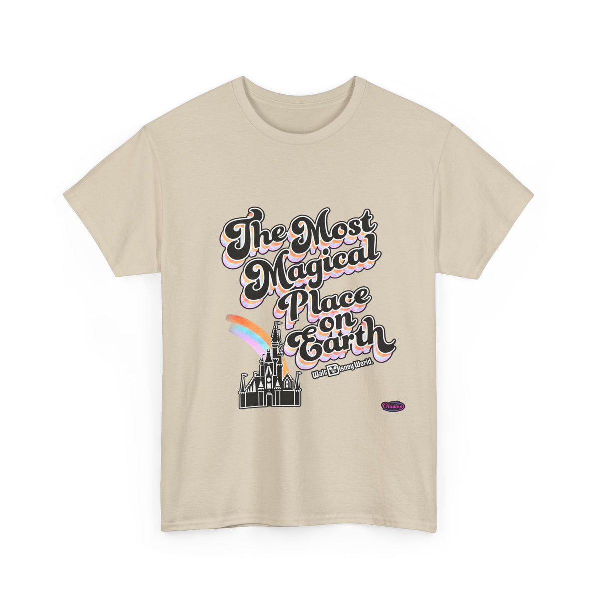 Most magical place in earth Disney inspired Unisex Heavy Cotton Tee