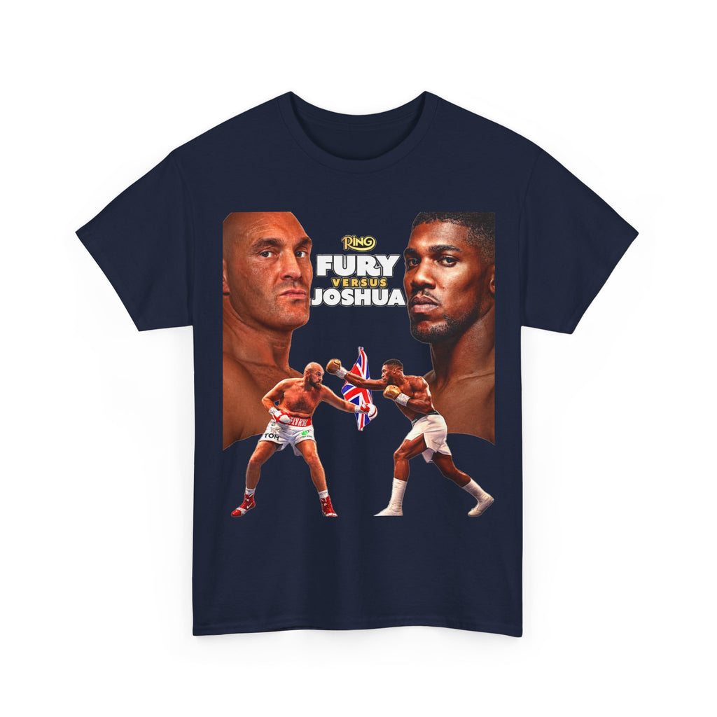 Fury vs Joshua Boxing T‑Shirt — Heavyweight Title Fight Fight Night Tee
