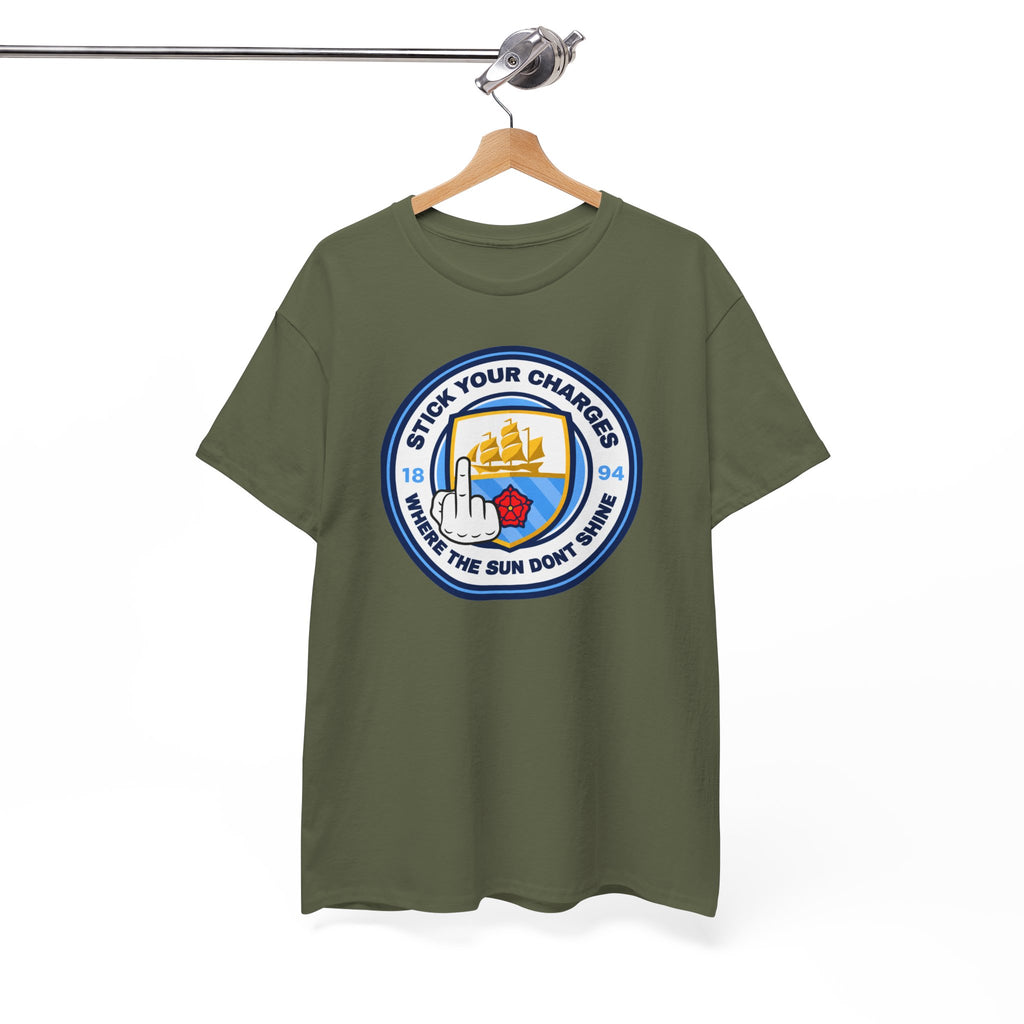 Manchester City "Stick Your Charger Where the Sun Don't Shine" Cotton t-shirt