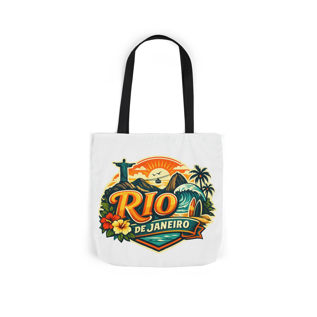 Rio de Janeiro Travel Tote — Retro Beach Canvas Bag