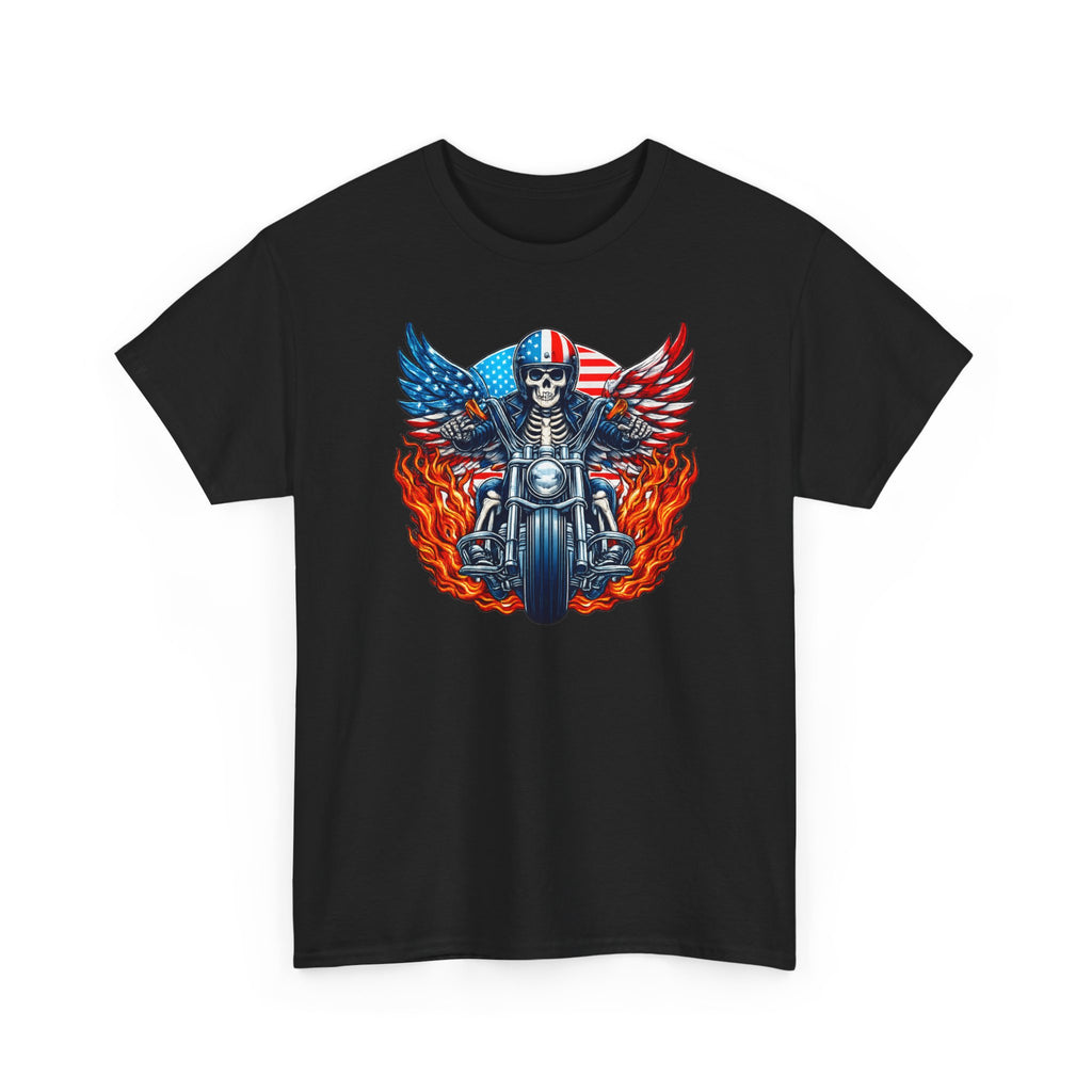 Biker Skull Motorcycle Tee — Sons of Tradition Archangels Chapter Graphic Shirt