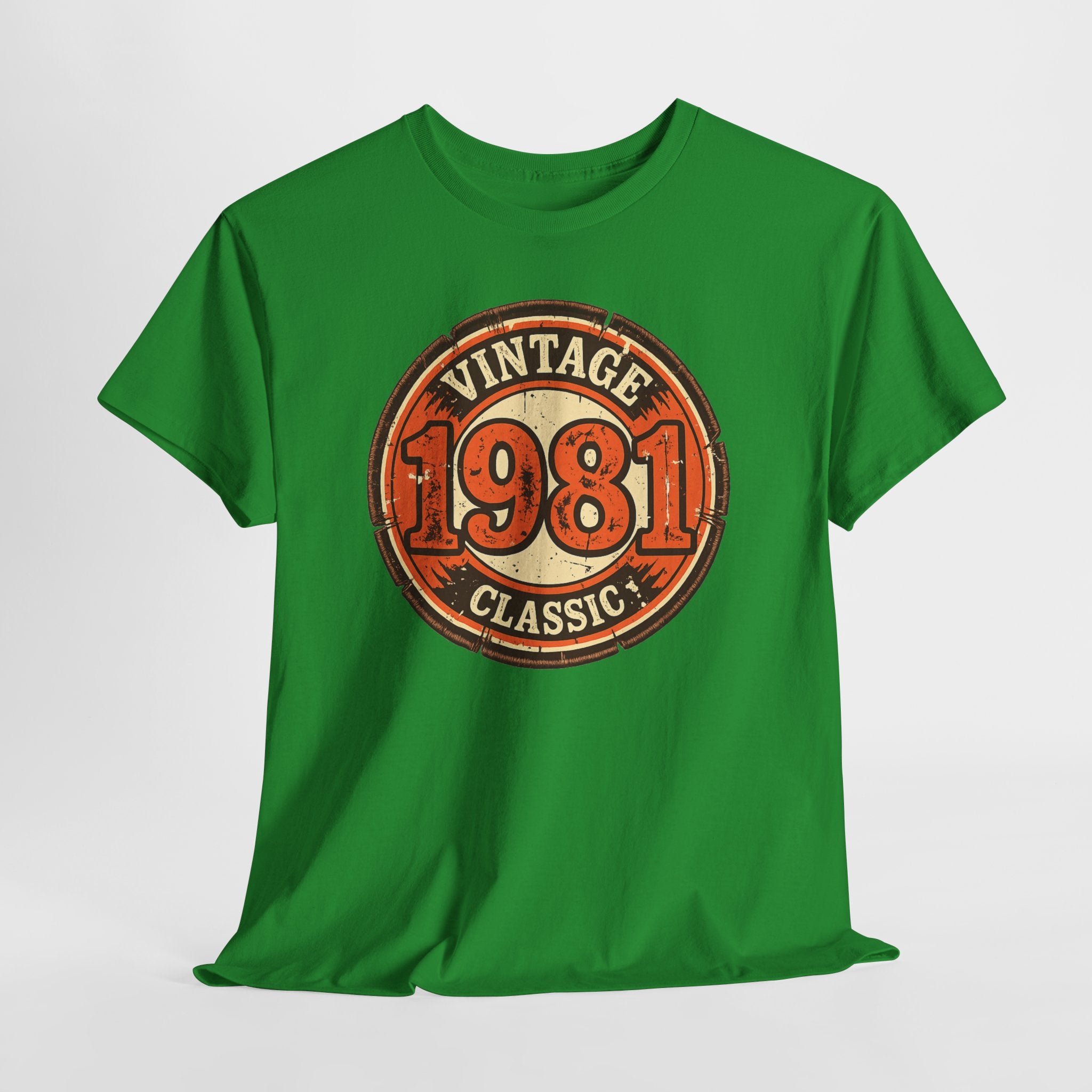 Vintage 1981 Classic T-Shirt — Retro Birthday Tee