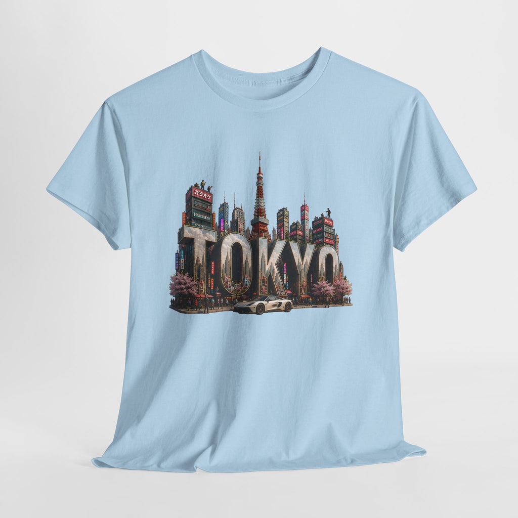 Tokyo Skyline T-Shirt — Vintage Cityscape Graphic Tee